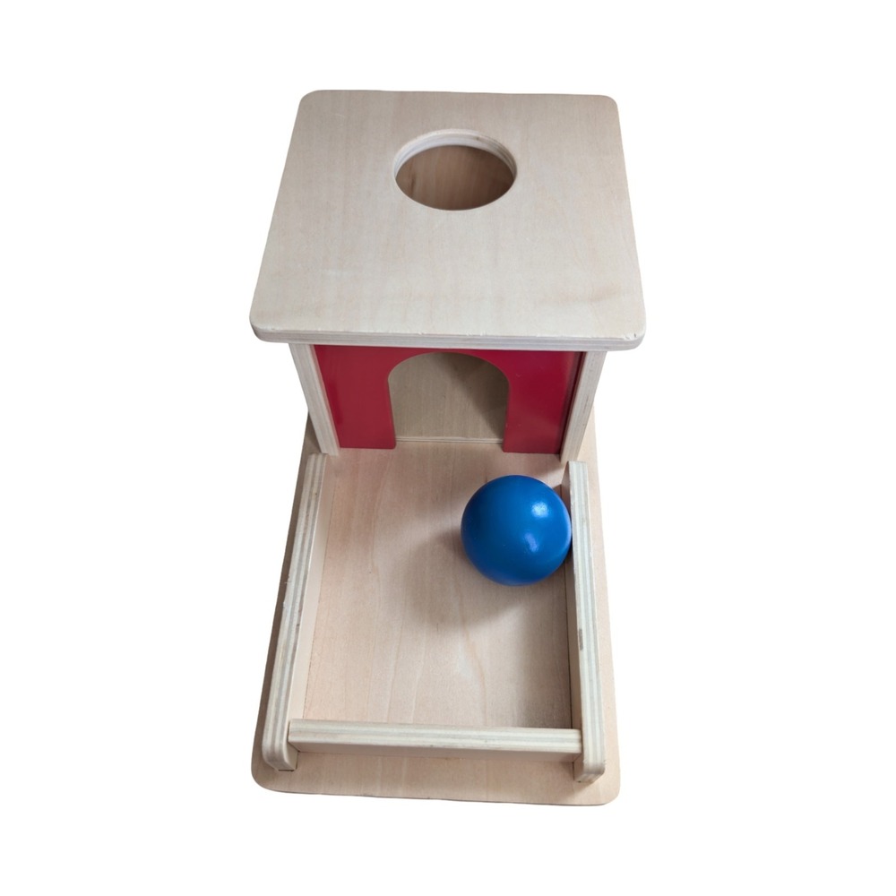 Montessori Wooden Ball Drop Box Toy | Lovevery Inspired Learning Toy